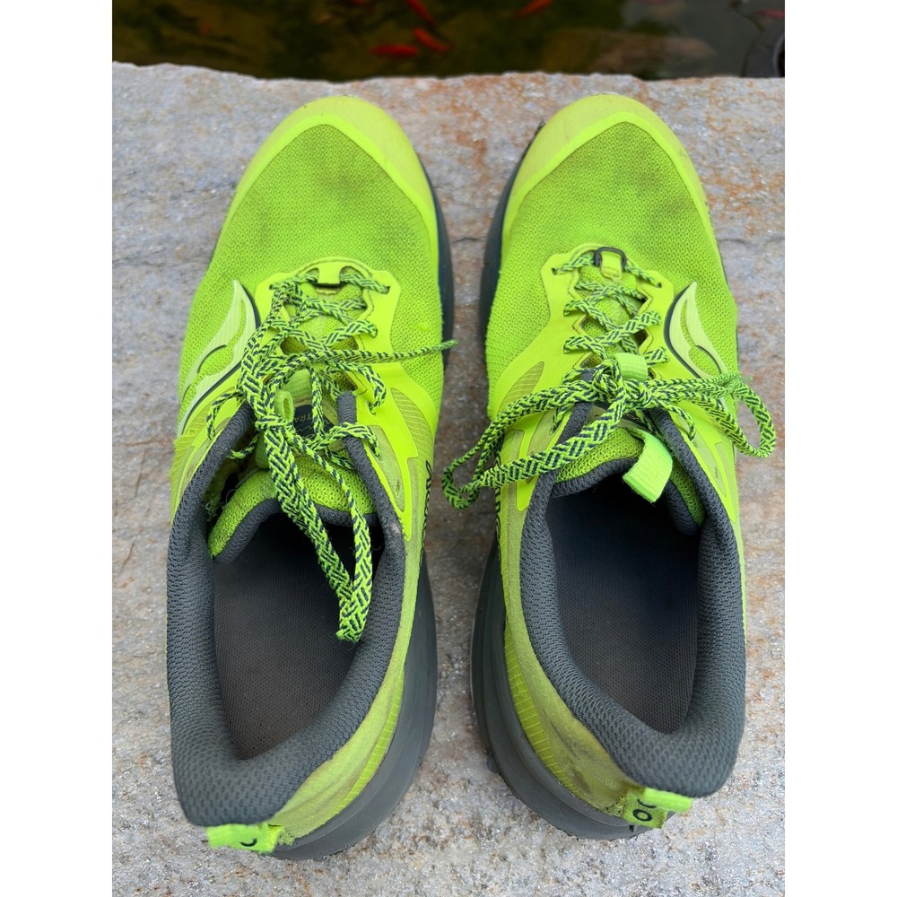 Saucony Xodus Ultra 3 Mens Trail Running Shoes Vizipro Slime Green S20914-220 12 - Picture 7 of 9